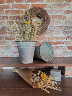 DIY kreativní sada - Sušinová dekorace v plechové nádobě | Vyrobte si sami