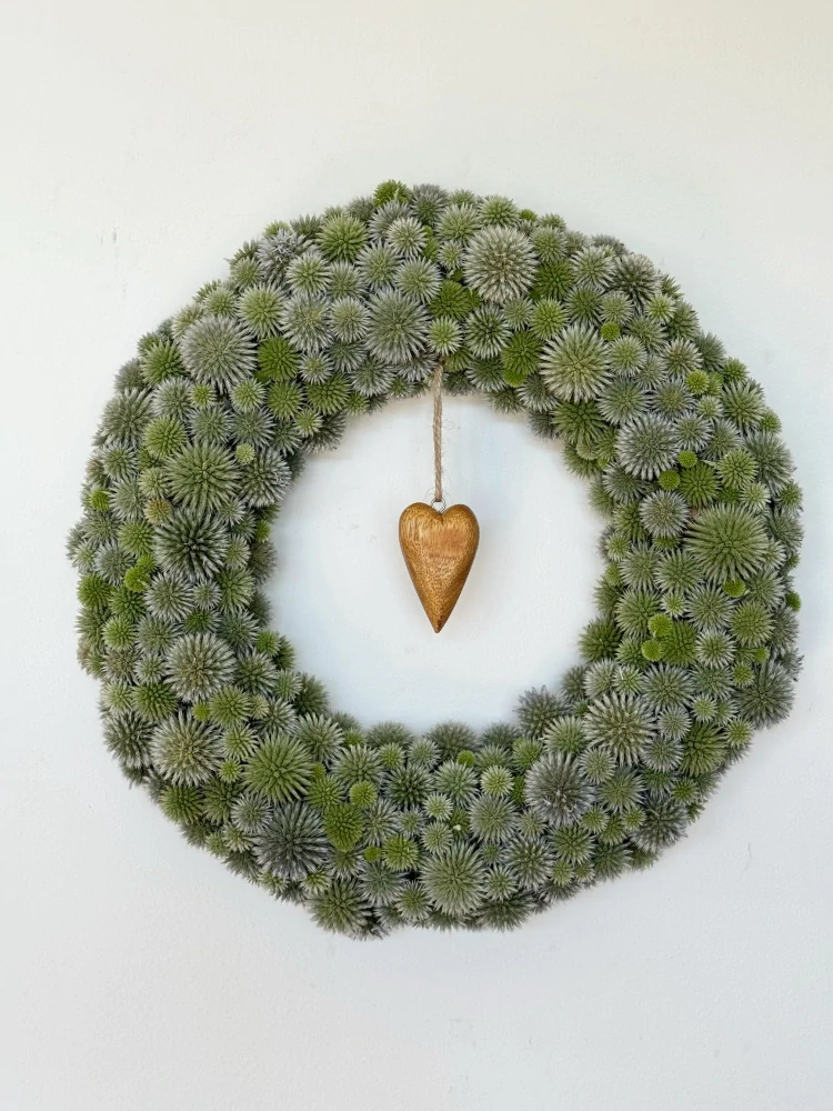 Bělotrnový věnec - úzký (40 cm)