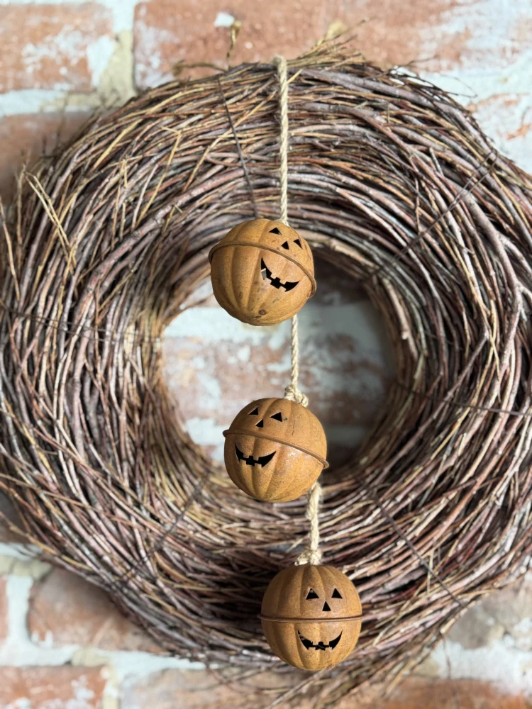 Podzimní rezavá rolnička "Halloween"