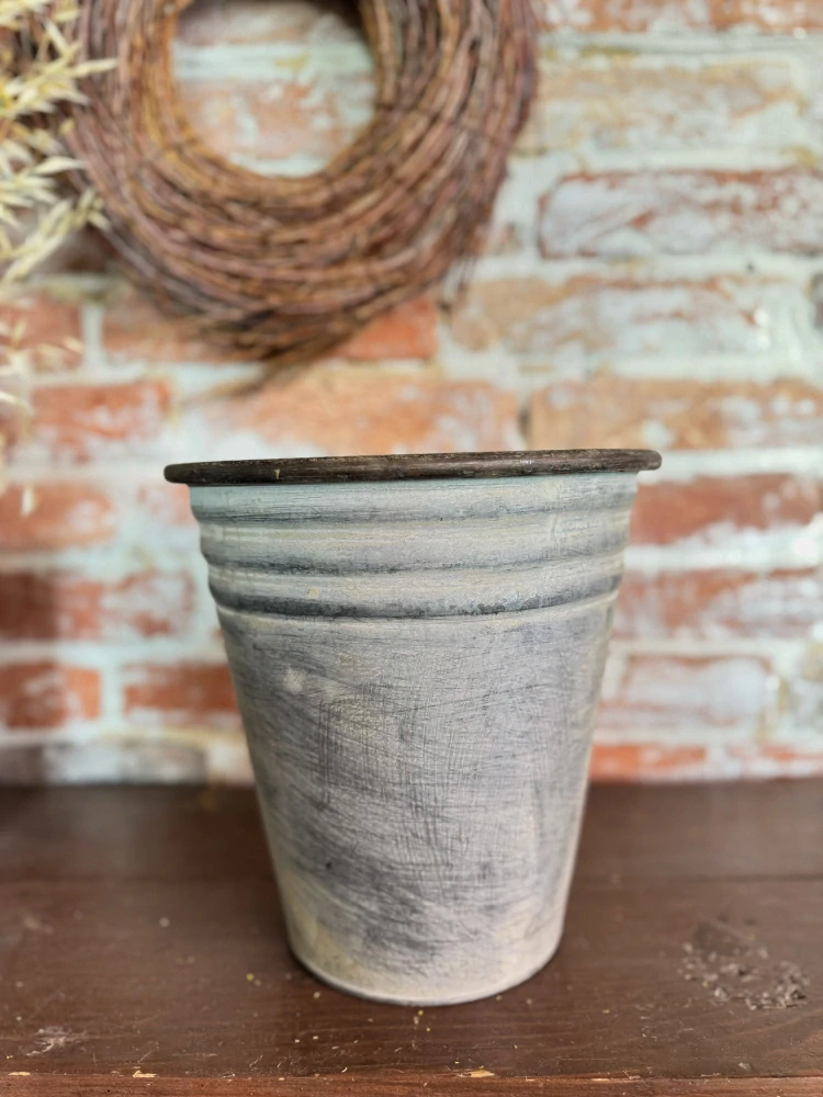 DIY kreativní sada - Sušinová dekorace v plechové nádobě | Vyrobte si sami