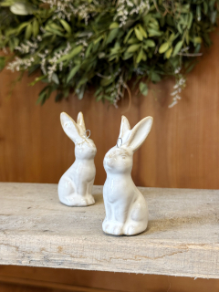 Porcelánový závěsný zajíc *